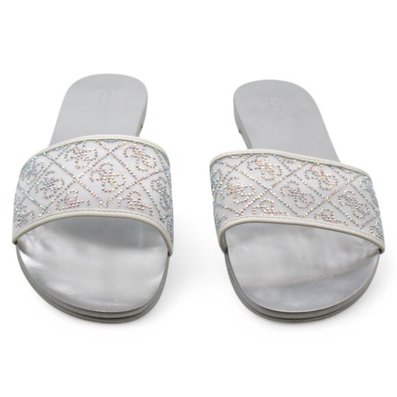 Guess Womens NORRIN Slip on Open Toe Slide Sandals - Picture 2 of 8